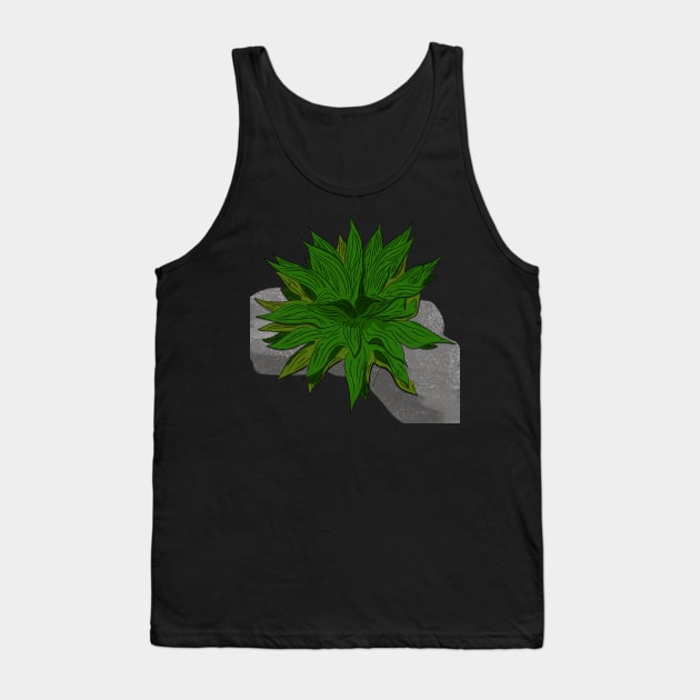 Maguey en la roca Tank Top by JÊNMAY